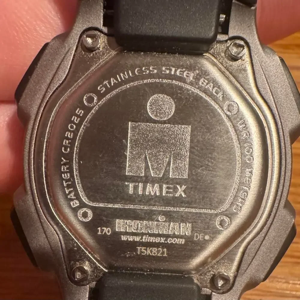 Timex Ironman 30 Lap Digital Sports Watch T5K821 Black WR 100M Working
